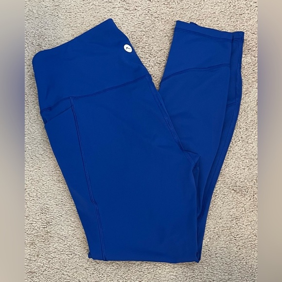 X by Gottex Royal Blue Capri Leggings - Picture 1 of 5